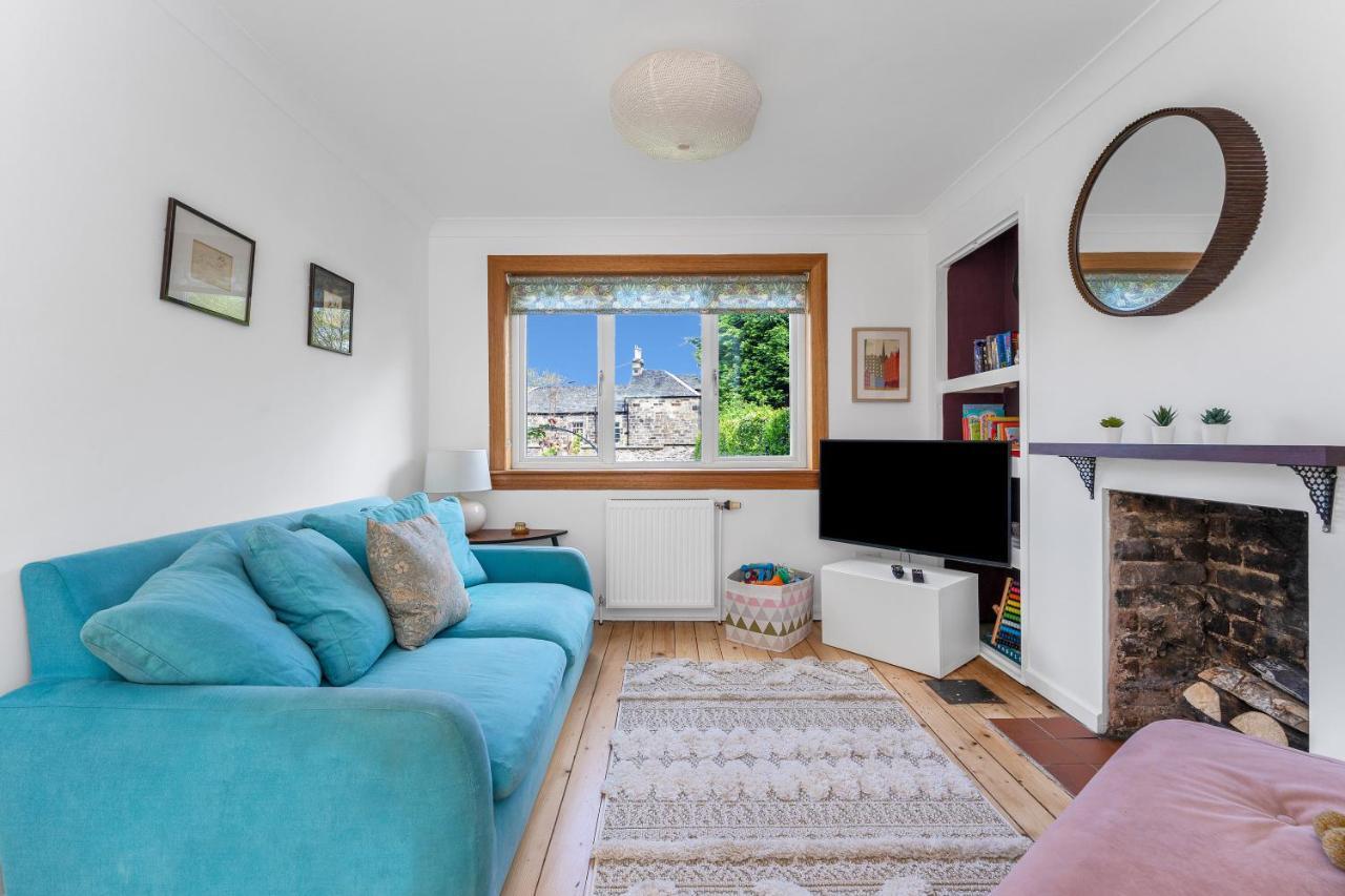 Cozy With Character Cheerful Home With Garden At Leith Links Park Эдинбург Экстерьер фото